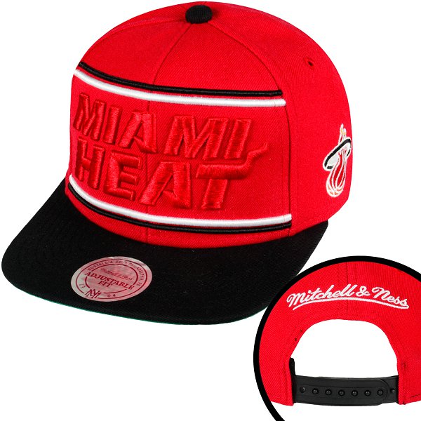 Miami Heat Snapback Hat SD 659